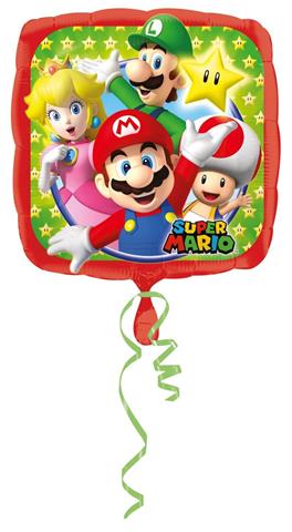 Super Mario folie helium ballon