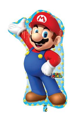 Super Mario himself folie helium ballon